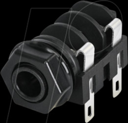 NMJ2HF-S 6.35 mm mono jack socket, not switchable