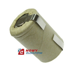 Akumulator do pakietu BYD4/5SCZB 1400mAh 1,2V (z blaszk.) 22x33mm