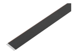 3319-10 Przewód o dł 30,5m wstążkowy 1,27mm linka Cu nieekranowany PVC czarny