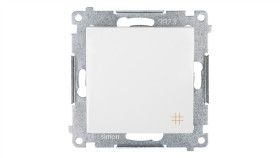 Simon 54 Łącznik Krzyżowy, Szybkozłącza, Biały Dw7.01/11