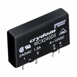 Sensata Crydom MCX240D5 SSR Relay PCB Mount SIP 280VAC 5A 3-15VDC