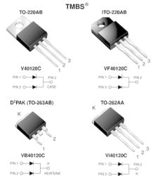 VB40120C Dual High Voltage Trench MOS Barrier Schottky Rectifier
