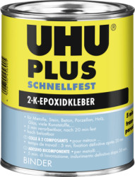 Epoxy adhesive 885 g can, UHU PLUS SCHNELLFEST BINDER 885G
