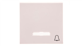 Lumina Klawisz Kontrolny Z Symbolem Dzwonek” Z Soczewką Biały Wl6110