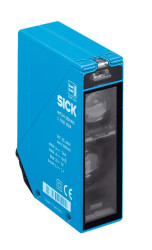 Czujniki fotoelektryczne Tłumienie tła w obudowie prostokątnej SICK NPN/PNP zakres 100 mm → 1.2 m Światło