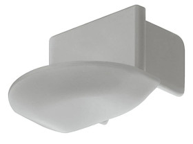 Zaślepka, srebrna, do Profilu LED 1191 Häfele Lighting, 83372854