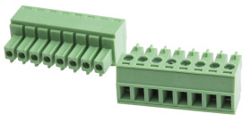 Klucz polaryzacyjny 8 -pinowe raster 3.81mm Przepust Żeński RS PRO