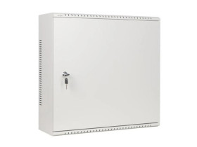 Szafa wisząca RACK 19 6U+3U DIN typu skrzynka uniwersalna 540x200mm szara CATV LANBERG WAF1-5203-06-00S