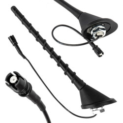 Antena sam. dachowa RAKU-II do VW, maszt 23.4cm kabel-20cm