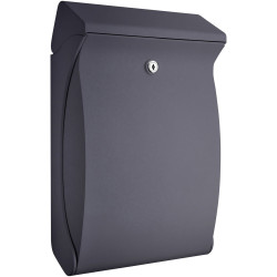 Burg W&#xE4;chter SWING 4906 ANT Letterbox Plastic Anthracite DIN C4 2 Keys