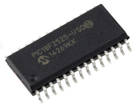 Mikrokontroler Microchip PIC18F SOIC 28-pinowy Montaż powierzchniowy PIC 1,024 kB, 48 kB 8bit CAN: 40MHz RAM:3,986 kB