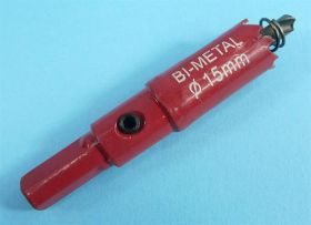 OTWORNICA KORONKA BI-METAL 15mm