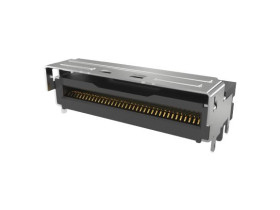 Złacze krawędziowe PCB 74-pinowe, raster 0.6mm, Amphenol Communications Solutions