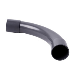 Kolano do rur EN 16mm ciemno szare 4116_LB