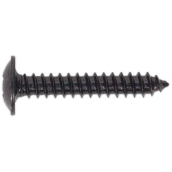 Sealey BST4225 Self Tapping Screw 4.2 x 25mm Flanged Head Black Pozi Pack Of 100
