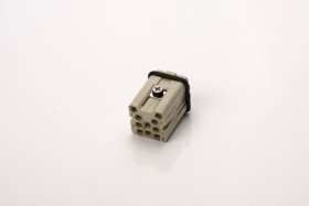 Wkład stykowy męski 4-pinowe RS PRO 10A Męski Sprężyna