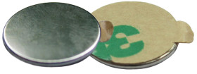 Magnes neodymowy, typ: Dysk, siła pociągowa: 0.41kg, mocowanie: Samoprzylepny, dł.: 0.75mm, gr.: 0.75mm