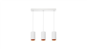 Chloe Gu10 X 3 Gu10 Zwieszana 250V Ip20 3X70x125mm Biały Złoty Okrągła Baza...