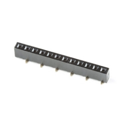 Short Header - Female (SMD, 0.1in., 12-Pin)