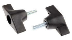 Pokrętło mocujące M6 długość gwintu: 20mm średnica pokrętła 50mm średnica gwintu: 6mm Wersja motylkowa Kołek gwintowany