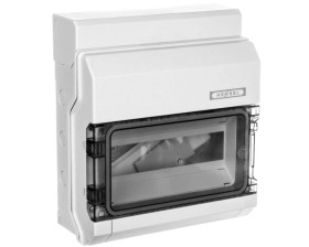 Rozdzielnica natynkowa KV 1x12 moduły IP65 z zaciskami bezśrubowymi Fixconnect KV 9112 Z 6100596