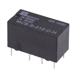 12V DPDT Subminiature Changeover PCB Relay 2A MCB-S-212-C-H