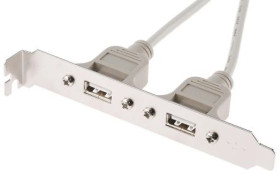 Przejściówka USB A x 2 na IDC x 2, RS PRO