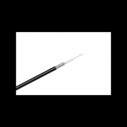 Przewód koncentryczny RG58U 50ohm 2,4GHz LINKA miedż, oplot stalowy / KAB0025