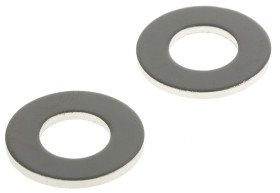 Podkładki do śruby 0BA Zwykła wew 6.50mm Mosiądz zew 12.70mm