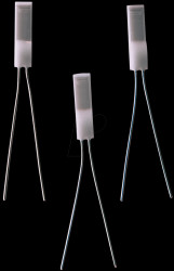 90/00412318T Platinum chip temperature sensor, leaded, 100 Ohm