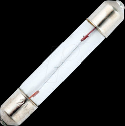 764939100 S6 T6x39, 24 V, 125 mA, 3 W, 1K hrs, clear