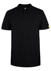 POLO ESD MAILLE PIQUE NOIR S