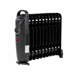 Grzejnik olejowy mini 11 żeberek 1200W czarny VO2829 Volteno