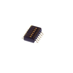 Przełącznik suwakowy, 6PST, SMD, 100 mA, Nidec Components