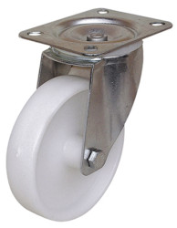 Koło samonastawne średnica kabla 150mm Płyta Guitel Hervieu 175kg wysokość całkowita 150mm