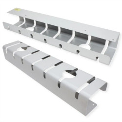 Korytko kablowe ROLINE do montażu pod biurkiem (2 szt.), srebrne