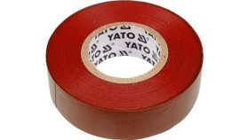 Taśma Elektroizolacyjna 19Mm*20M Czerwona