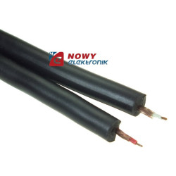 Przewód 2x RCA -5 mm czarny