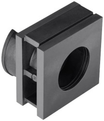 HellermannTyton 440-00033 Dysza pojedyncza VP-L_25-26_Ins-sgl-PL-BK, (D x S x W) 32 x 42.20 x 20 mm, TPE, 1 szt.