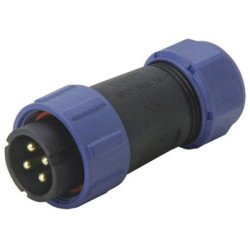 Weipu SP2113/P5C SP21 Bullet Connector Plug 5 Pins UV Resistant