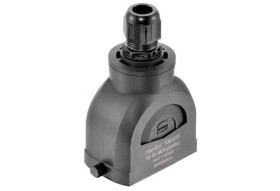 Osłona złączy dużej mocy HARTING rozmiar 10B Wpust górny rozmiar gwintu M25