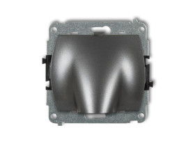 TREND Mechanizm wypustu kablowego grafitowy 11WPK KARLIK