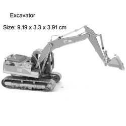 Metal 3D Puzzle - Excavator
