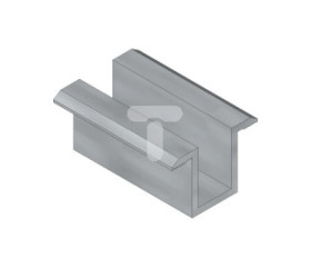 Klema środkowa srebrna K-05