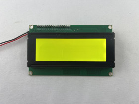WYŚWIETLACZ LCD 2004 4x20 HD44780 KONWERTER I2C czarne znaki żółto-zielone tło (ARD-LCD2004-GREEN)