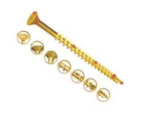 Wkręt do drewna Stalowe 5mm typ Countersunk UNIFIX VORTEX