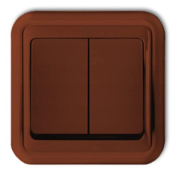 LIZA Łącznik świecznikowy brĄzowy 4WPT-2