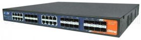ORing RGS-9168GCP-EU, Switch Przemysłowy Zarządzalny, 16 slotów COMBO SFP / RJ-45 + 8 slotów SFP, O/Open-Ring <30ms