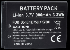 900 mAh, Li-Ion SONY/ERICSSON D750i