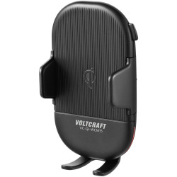 VOLTCRAFT VC-14491745 VC-Qi-WCM15 Car holder Wireless charger 55-89 mm